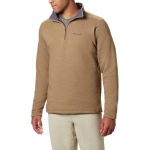 Columbia Men’s Great Hart Mountain III Half Zip(Delta Heather)