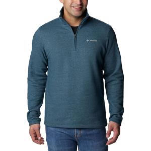 Columbia Men’s Great Hart Mountain III Half Zip(Night Wave Heather)