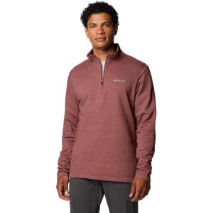 Columbia Men’s Great Hart Mountain III Half Zip(Spice Heather)