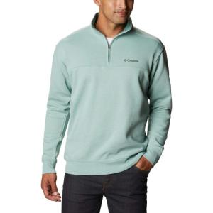 Columbia Men’s Hart Mountain II Half Zip Jacket(Aqua Tone Heather)