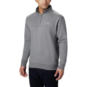 Columbia Men’s Hart Mountain II Half Zip Jacket(Charcoal Heather)