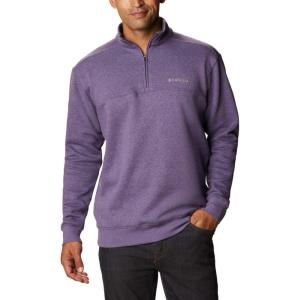 Columbia Men’s Hart Mountain II Half Zip Jacket(Soft Purple Heather)