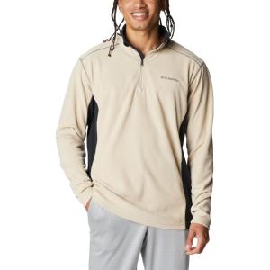 Columbia Men’s Klamath Range Ii Half Zip(Ancient Fossil/Black)