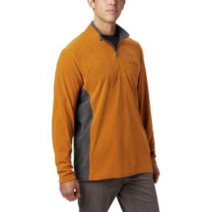 Columbia Men’s Klamath Range Ii Half Zip(Burnished Amber/Shark)