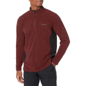Columbia Men’s Klamath Range Ii Half Zip(Elderberry/Black)