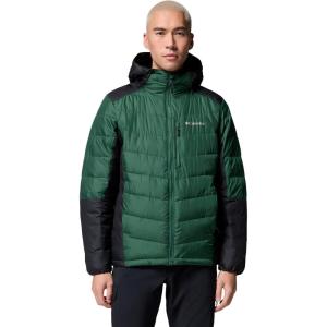 Columbia Mens Labyrinth Loop Ii Hooded Jacket(Rain Forest/Black)