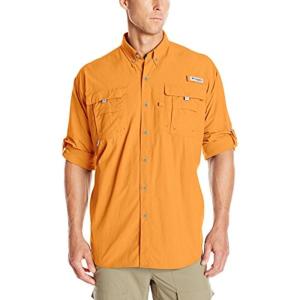Columbia Men’s PFG Bahama II Long Sleeve Shirt(Amber)