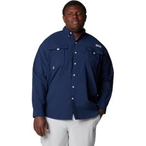 Columbia Men’s PFG Bahama II Long Sleeve Shirt(Collegiate Navy)