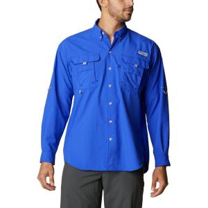 Columbia Men’s PFG Bahama II Long Sleeve Shirt(Tanzanite)