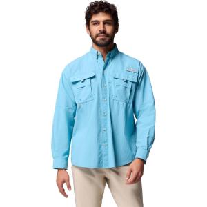 Columbia Men’s PFG Bahama II Long Sleeve Shirt(Vintage Blue)