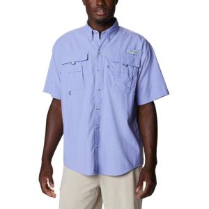 Columbia Men’s PFG Bahama II Short Sleeve Shirt(Fairytale)