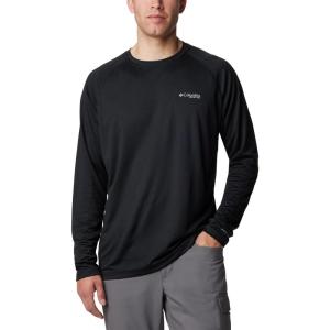 Columbia Mens PFG Solar Stream Long Sleeve(Black)