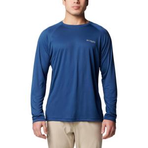 Columbia Mens PFG Solar Stream Long Sleeve(Carbon)