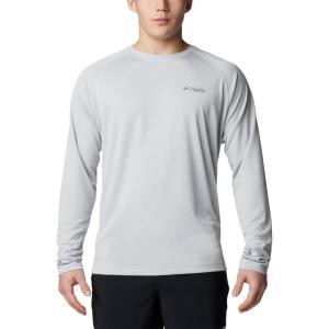 Columbia Mens PFG Solar Stream Long Sleeve(Cool Grey)