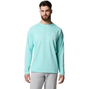 Columbia Mens PFG Solar Stream Long Sleeve(Gulf Stream)