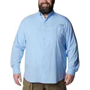 Columbia Mens PFG Tamiami Ii Long Sleeve Shirt(Sail)