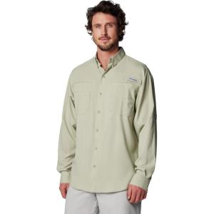 Columbia Mens PFG Tamiami Ii Long Sleeve Shirt(Smokey Sage)