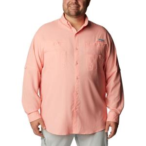 Columbia Mens PFG Tamiami Ii Long Sleeve Shirt(Sorbet)