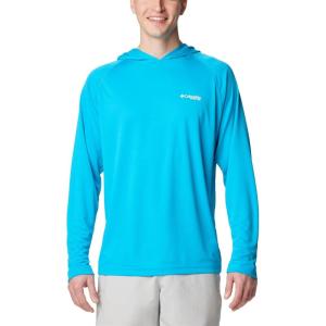 Columbia Men’s PFG Uncharted Hoodie(Ocean Blue)