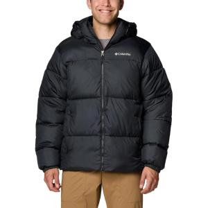 Columbia Mens Puffect II Hooded Jacket(Black)