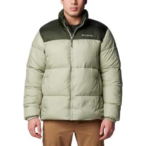 Columbia Mens Puffect Iii Jacket(Safari/Greenscape)