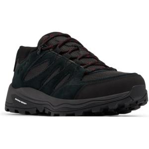 Columbia Mens Redmond IV Low Waterproof(Black/Mountain Red)