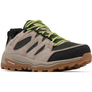 Columbia Mens Redmond IV Low Waterproof(Gravel/Napa Green)
