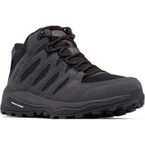 Columbia Mens Redmond Iv Mid Waterproof(Black/Mountain Red)
