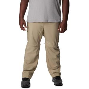 Columbia Mens Silver Ridge Utility Convertible Hiking Pant(Tusk)