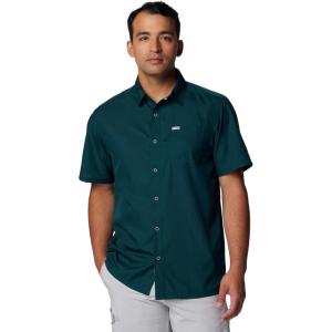 Columbia Men’s Slack Tide Camp Shirt(Midnight Teal)