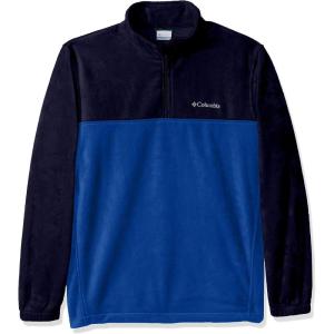 Columbia Men’s Steens Mountain Half Zip Soft Fleece Jacket(Collegiate Navy  Azul)