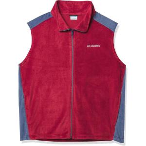 Columbia Men’s Steens Mountain™ Vest(Red Element/Dark Mountain)