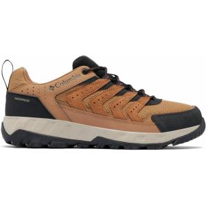 Columbia Men’s Strata Trail Low Waterproof Hiking Shoes(Elk/Spice)