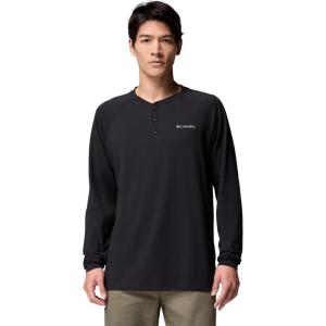 Columbia Mens Thistletown Hills Raglan Henley(Black)