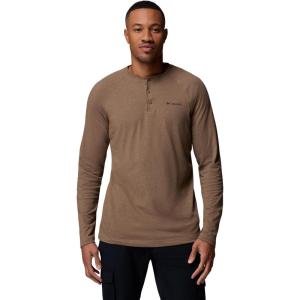 Columbia Mens Thistletown Hills Raglan Henley(Delta Heather)