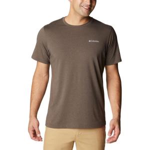Columbia Men’s Thistletown Hills Short Sleeve(Cordovan Heather)