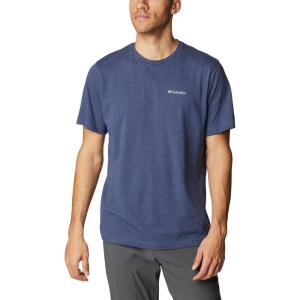 Columbia Men’s Thistletown Hills Short Sleeve(Dark Mountain Heather)