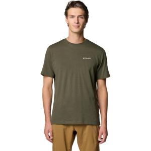 Columbia Men’s Thistletown Hills Short Sleeve(Greenscape Heather)