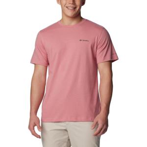 Columbia Men’s Thistletown Hills Short Sleeve(Pink Agave)