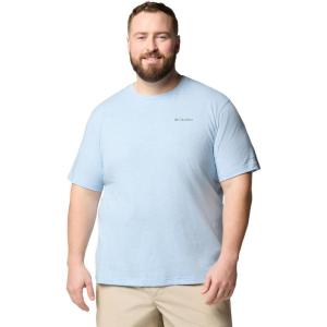 Columbia Men’s Thistletown Hills Short Sleeve(Ripple Blue Heather)