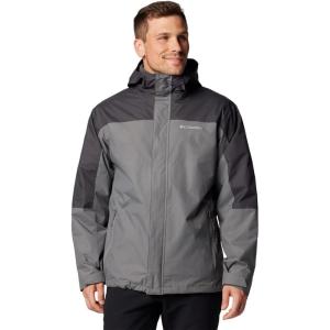 Columbia Mens Tunnel Falls II Interchange Jacket(City Grey/Shark)