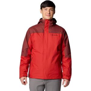 Columbia Mens Tunnel Falls II Interchange Jacket(Sail Red/Spice)