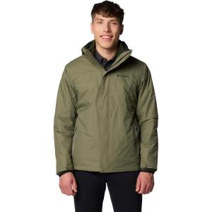 Columbia Mens Tunnel Falls II Interchange Jacket(Stone Green)