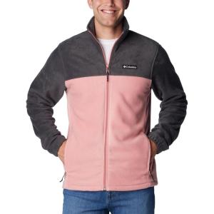 Columbia Steens Mountain 2.0 Full Zip Fleece Jacket(Shark/Pink Agave)