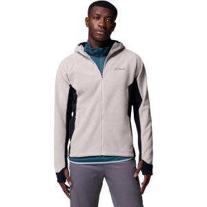Columbia mens Arctic Peak Hooded Full Zip(Dark Stone/Black)