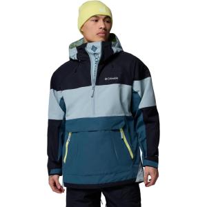 Columbia mens Coreshot Shell Anorak(Everblue/Crushed Blue/Black)
