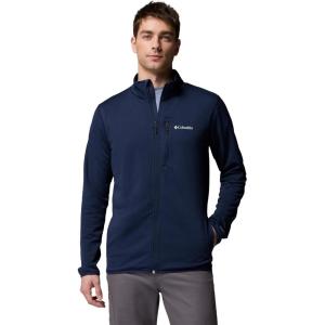 Columbia mens Essential Hike Grid Fleece Full Zip(Collegiate Navy)