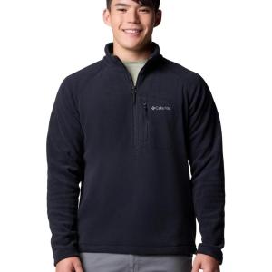 Columbia mens Fast Trek III Half Zip Fleece(Black)
