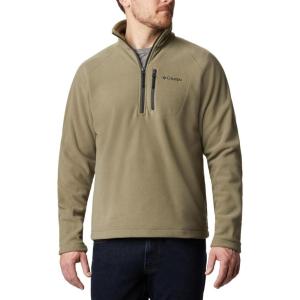 Columbia mens Fast Trek III Half Zip Fleece(Green)
