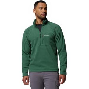 Columbia mens Fast Trek III Half Zip Fleece(Rainforest.)